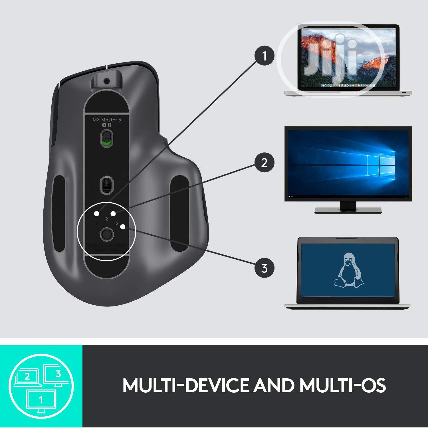 Logitech Mx Master 3 Advanced Wireless Mouse - Graphite