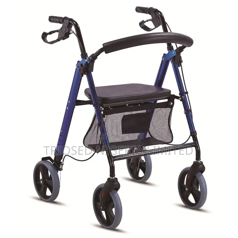 4-Wheeled Aluminum Low-Seat Rollator