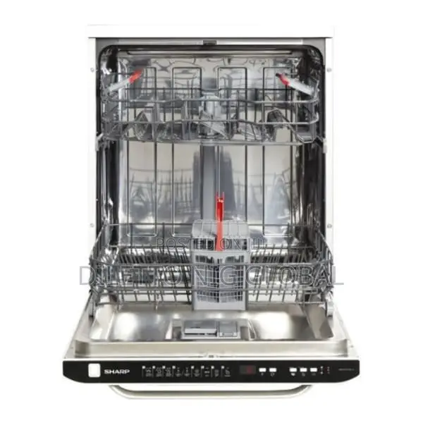 Sharp Full-Size Dishwasher Qw-Dx41f47w