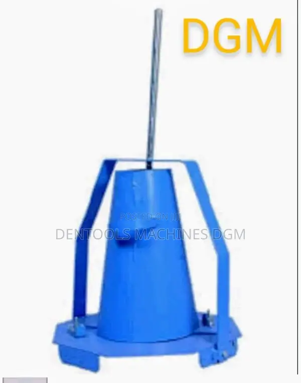 Slump Cone Test Apparatus With Tamping Rod Test Apparatus