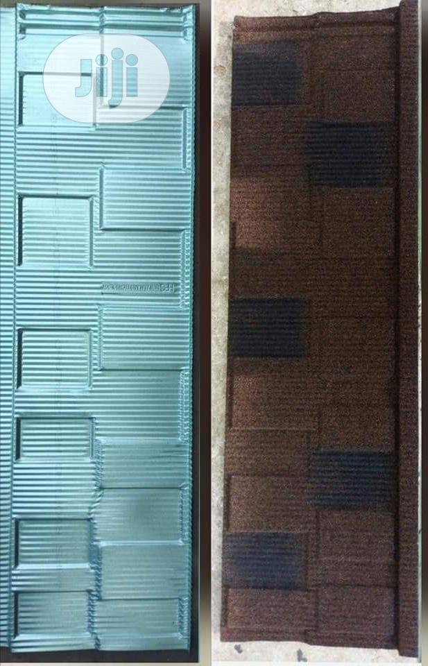 Original Newzealand Stone Coated Sheets Brown/Black Shingle)