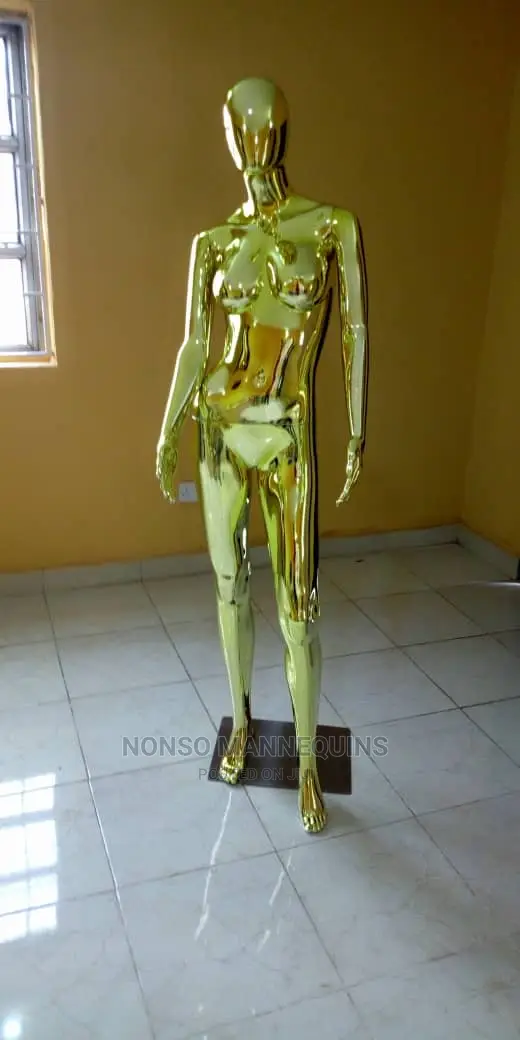 Unisex Gold Chrome
