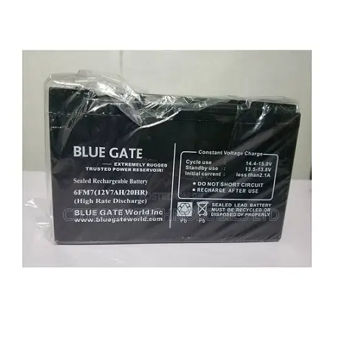 Bluegate Ups Replacement Battery 12v 7a- 12v7ah