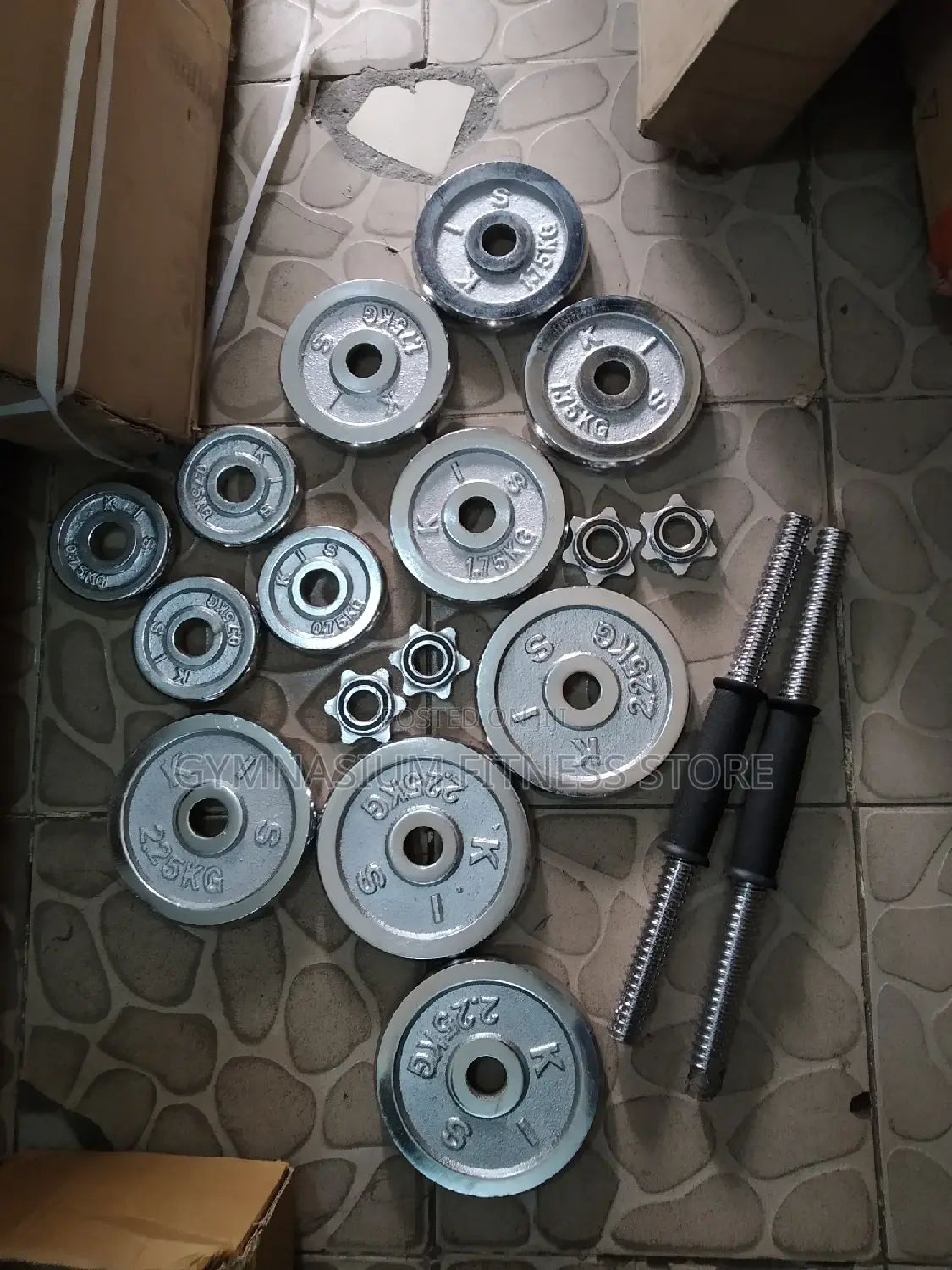 Pair of 10kg Dumbbell Newin