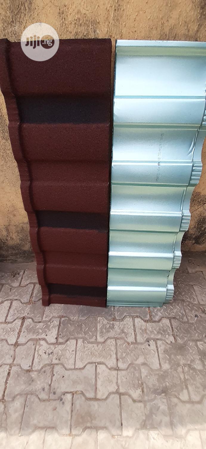 Original Newzealand Stone Coated Sheets(Red and Black Roman)