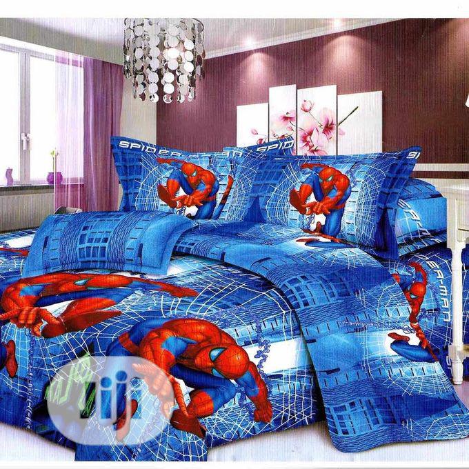 Children Cartoon Duvet,Bedsheet With 4 Pillow Cases