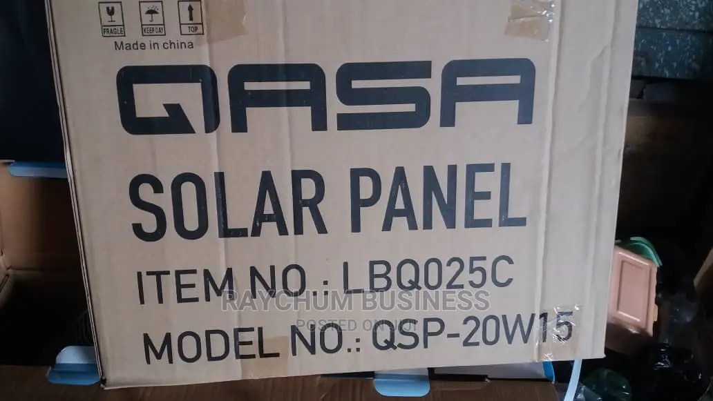 20w Solar Panel 15v for Rechargeable Fan