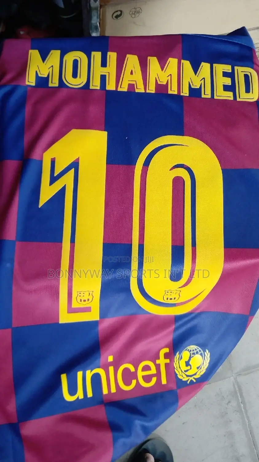 Good Quality Printing at Bonnywayy Sports INT'L LTD