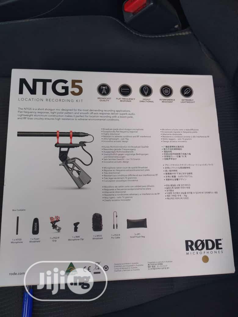 Rode Ntg5 Moisture-Resistant Short Shotgun Microphone
