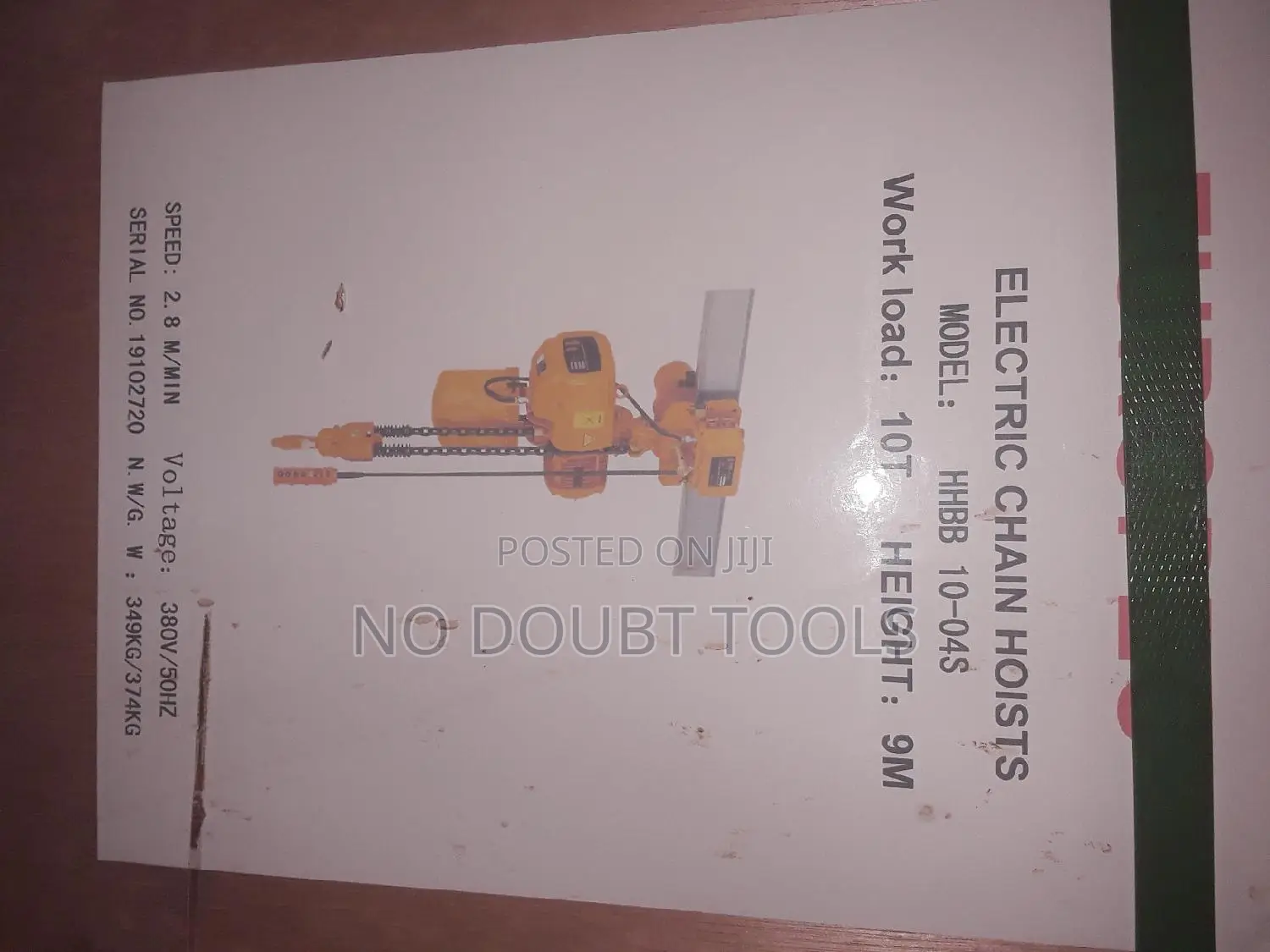 10ton Electric Chain Block