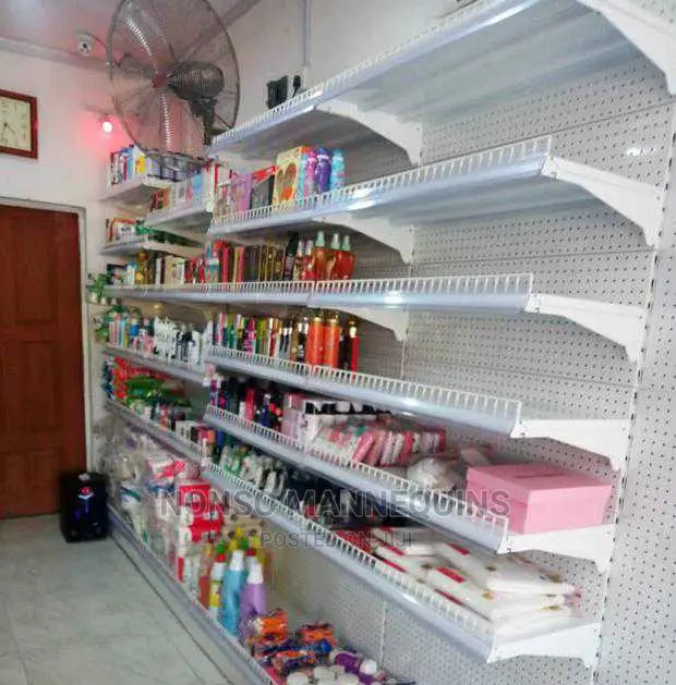 Perforated Supermarket Shelves