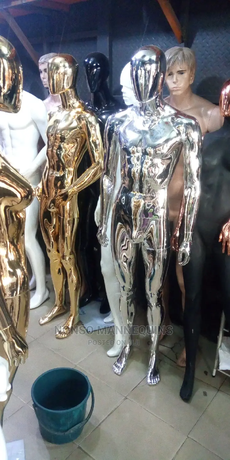 Chrome Display Mannequins