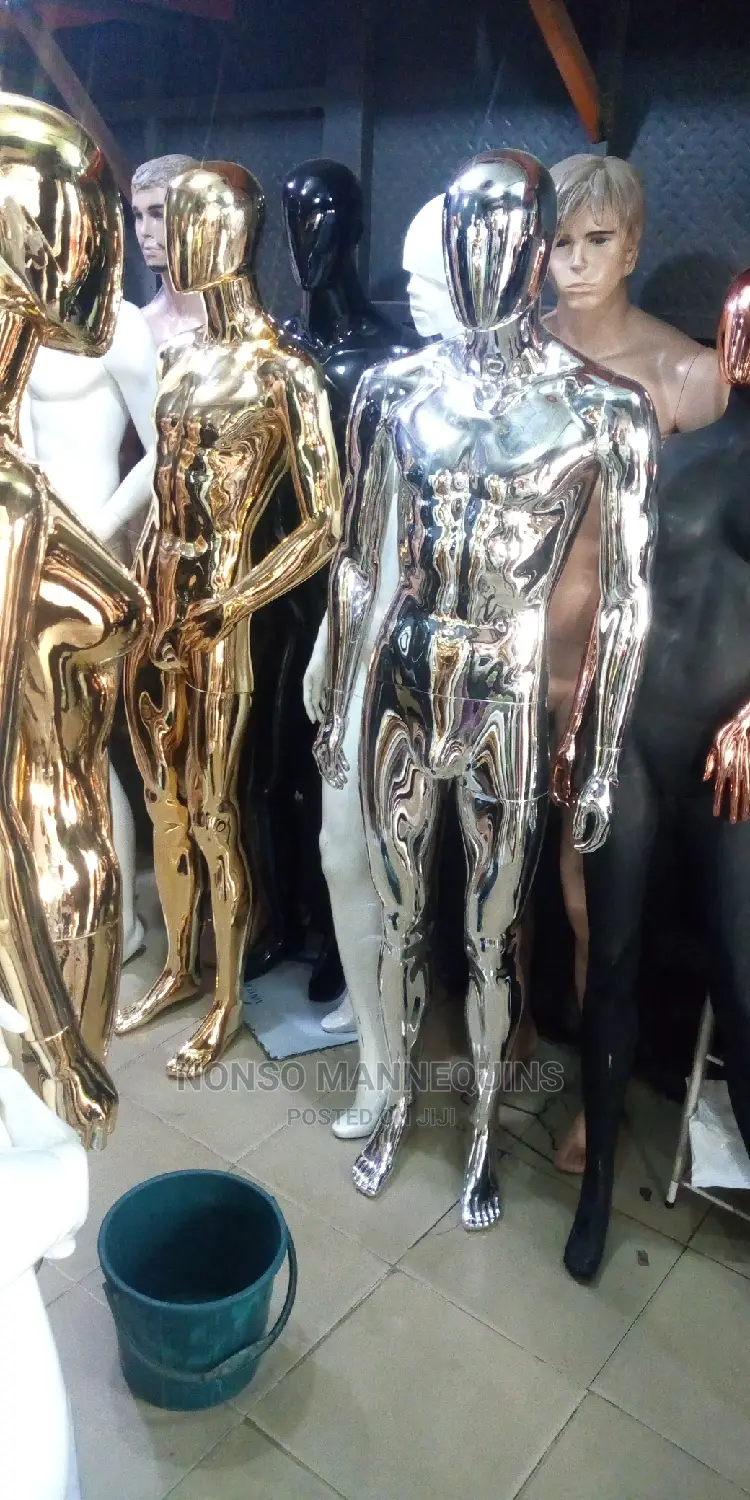 Chrome Display Mannequins