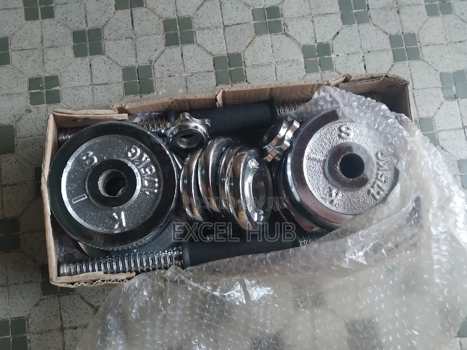 10kg Chrome Dummbell 534
