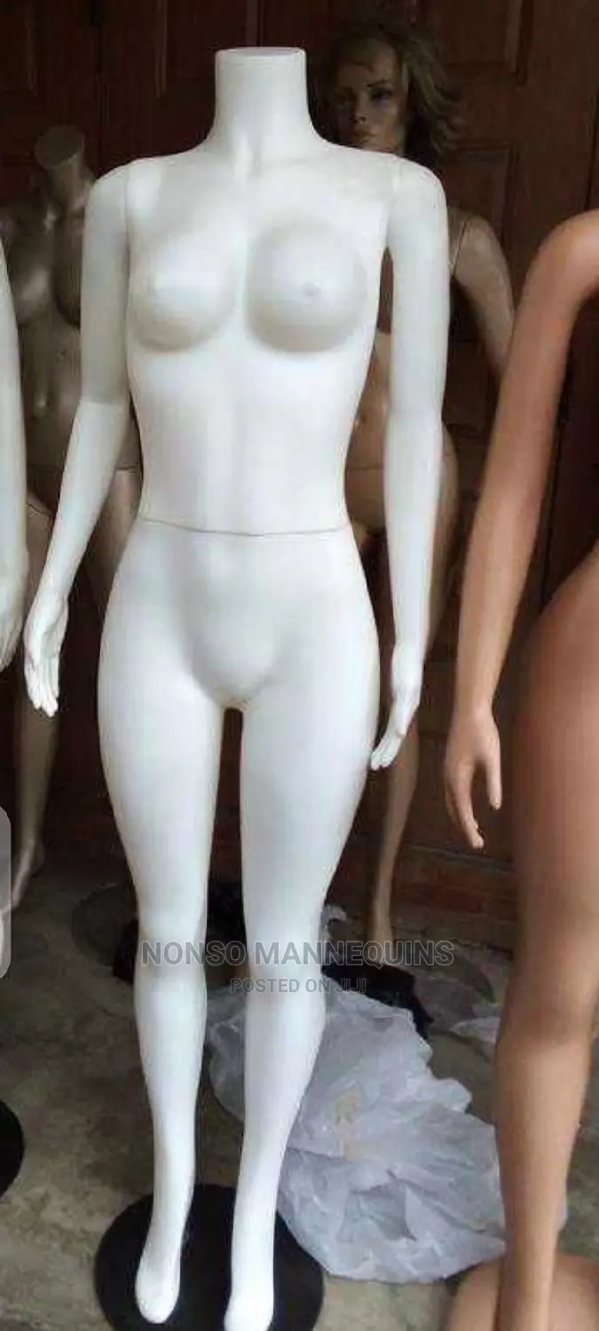 Headless White Female Mannequin