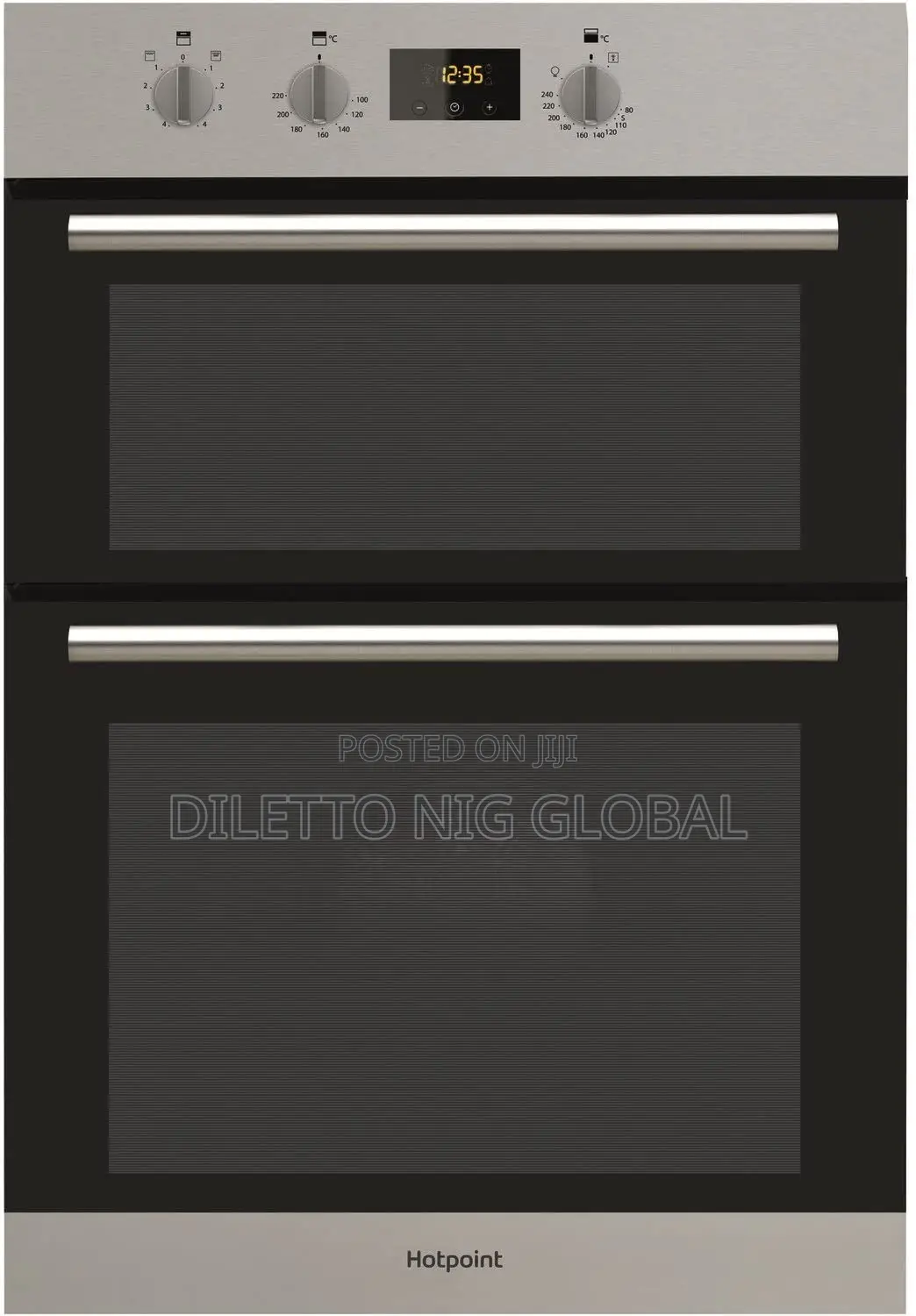 Hotpoint Dd2540ix Built in Double Oven - Stainless Steel