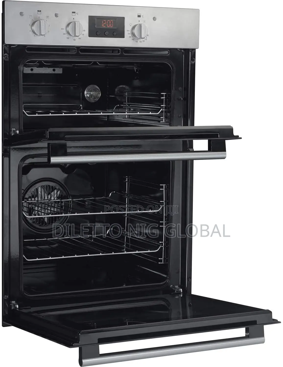 Hotpoint Dd2540ix Built in Double Oven - Stainless Steel