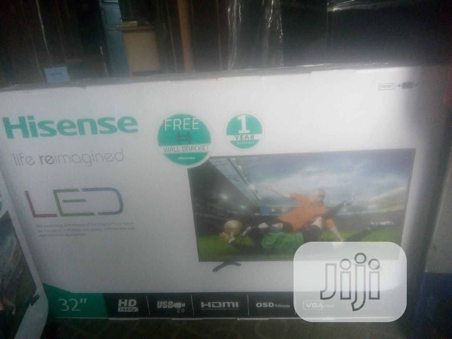 A Brand New 32inch Hisense LED TV Sharp View, Is 4 Sale