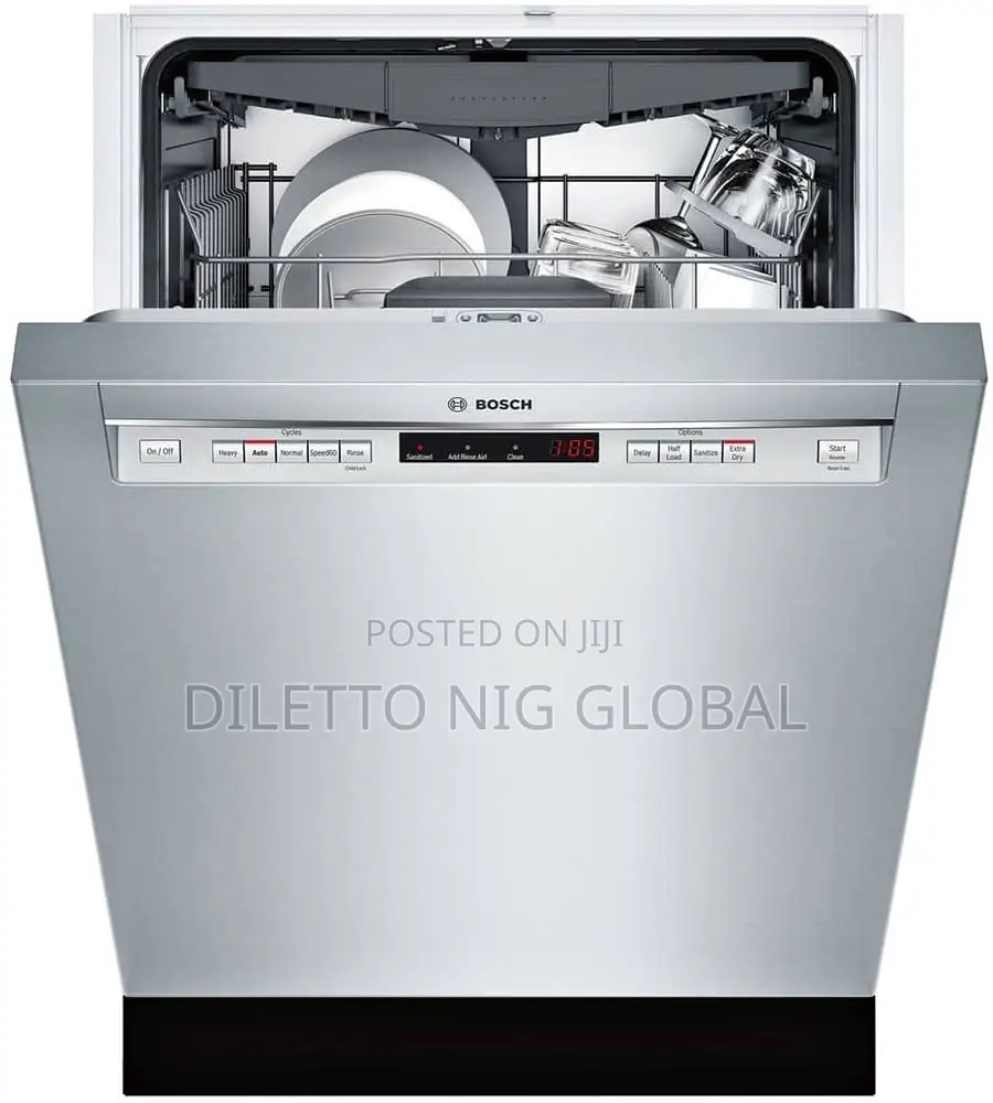 Bosch SHEM63W55N 24" 300 Series Full Console Dishwasher