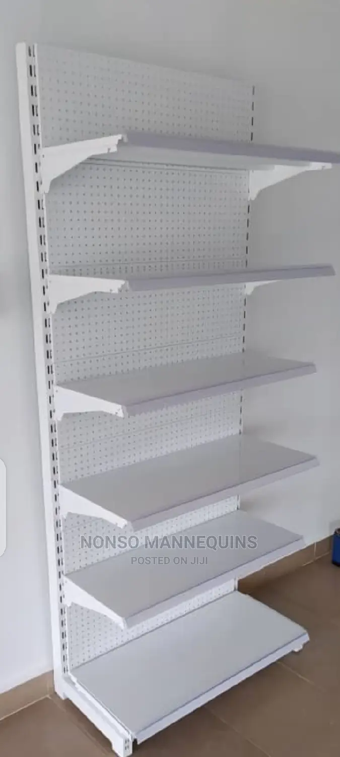 Single Supermarket Shelves