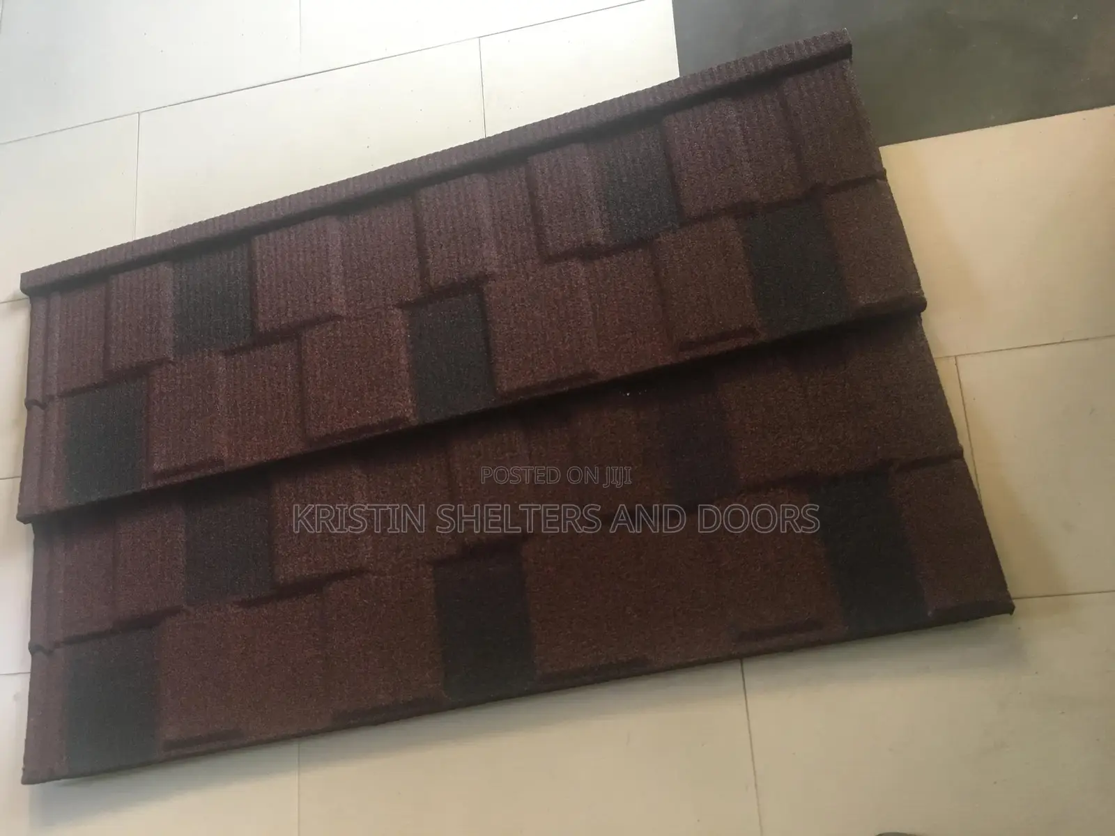 Pure Wine Shingle Stone Coated Roofing Sheet