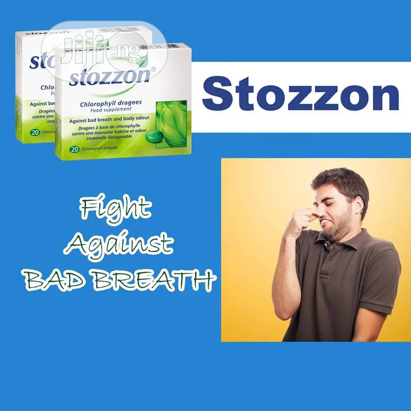 Stozzon Chlorophyll Dragees for Mouth Odour and Body Odour