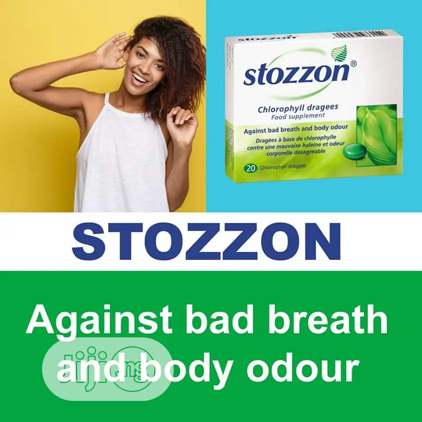 Stozzon Chlorophyll Dragees for Mouth Odour and Body Odour
