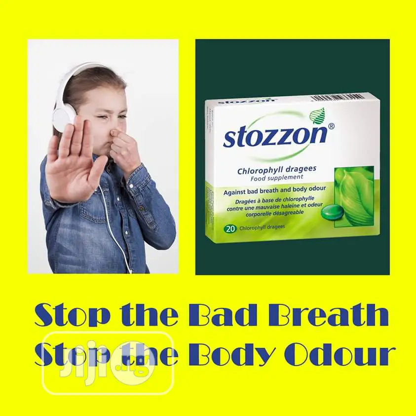 Stozzon Chlorophyll Dragees for Mouth Odour and Body Odour
