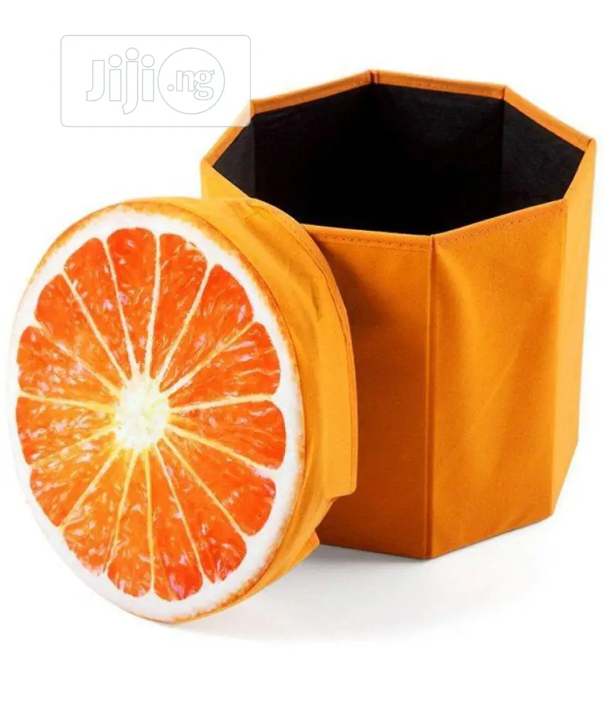 Fruity Fruit Storage Box Organizer Stool