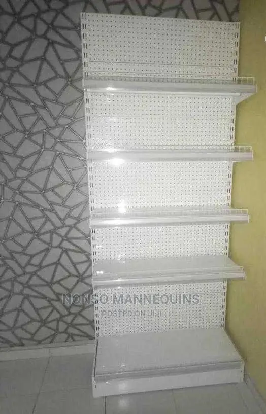 Wall Supermarket Shelves