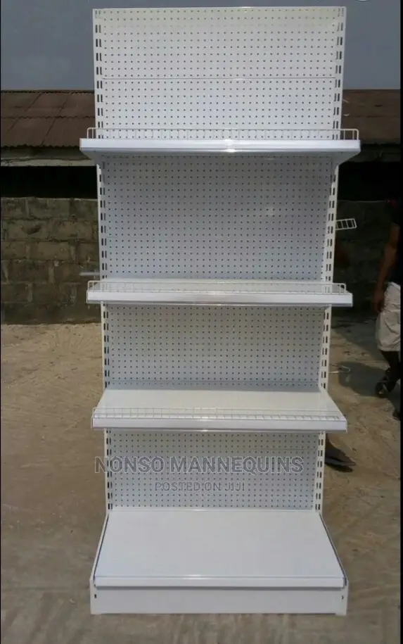 Wall Supermarket Shelves