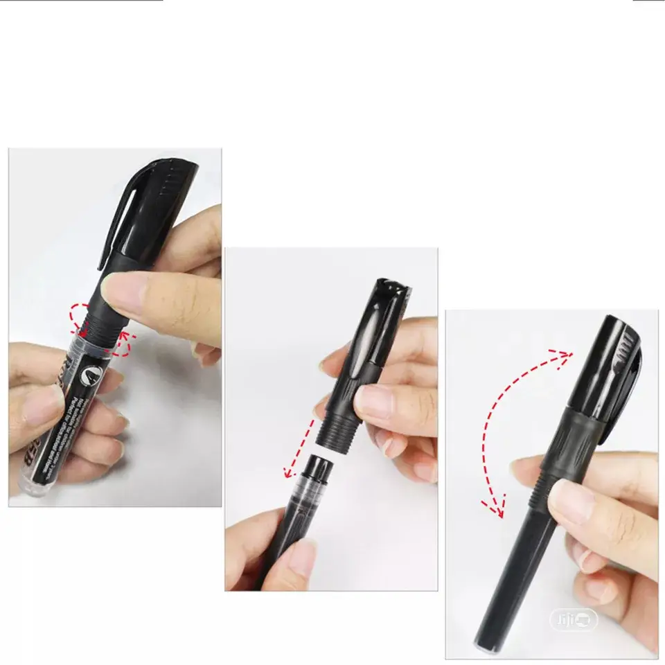 12pcs Erasable Whiteboard Marker Pen Dry-Erase Sign Ink Refi