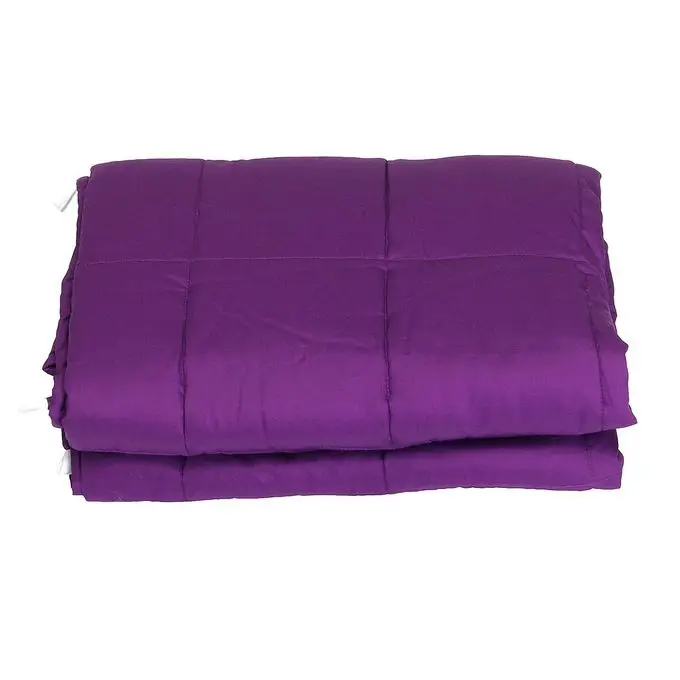 Purple Duvet,Bedsheet With 4 Pillow Cases-6x6