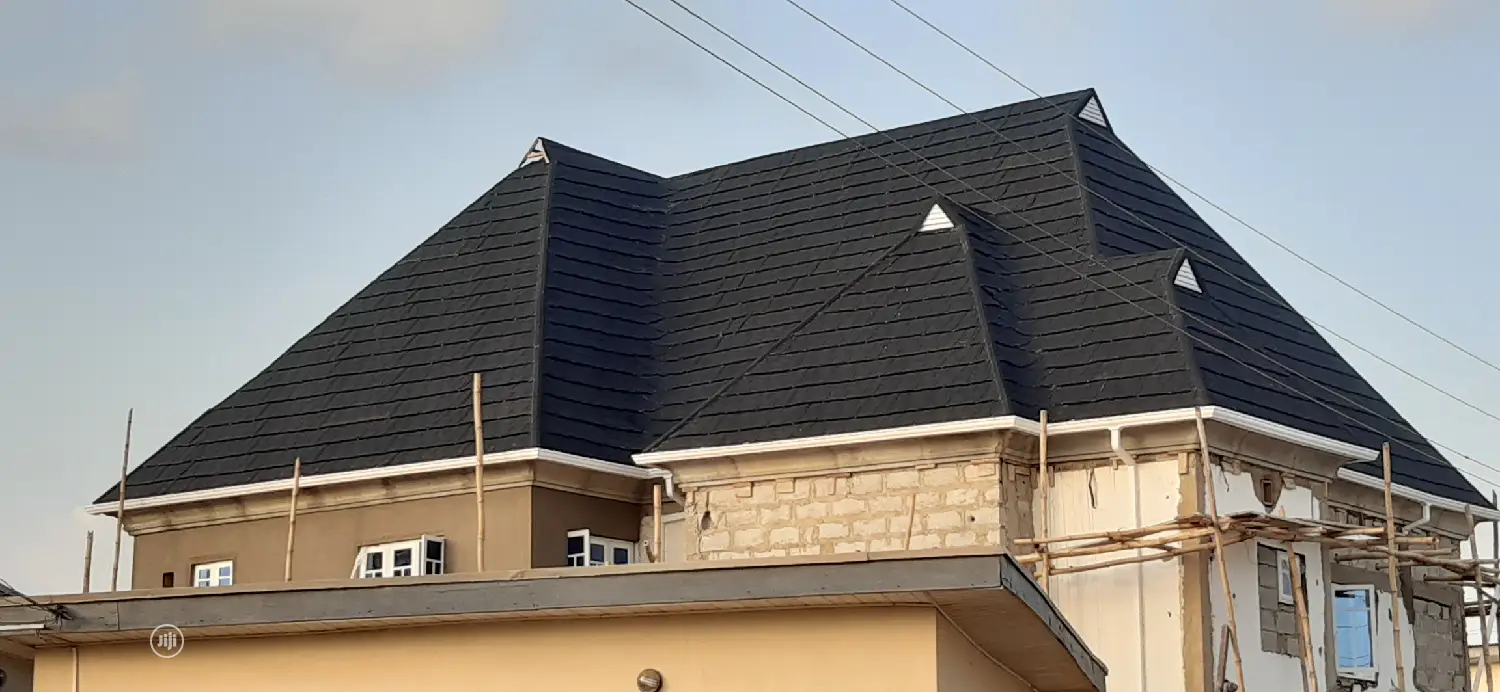 Original Newzealand Stone Coated Sheets(Plain Black Shingle)