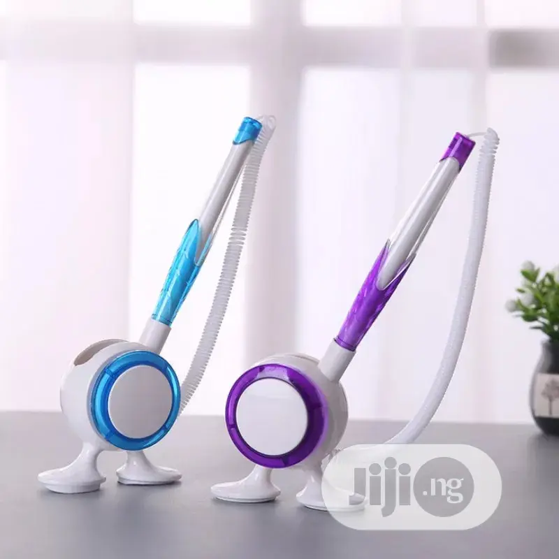 1 Pcs Can Sticky Desk Standing Ballpoint Pen 1pcs
