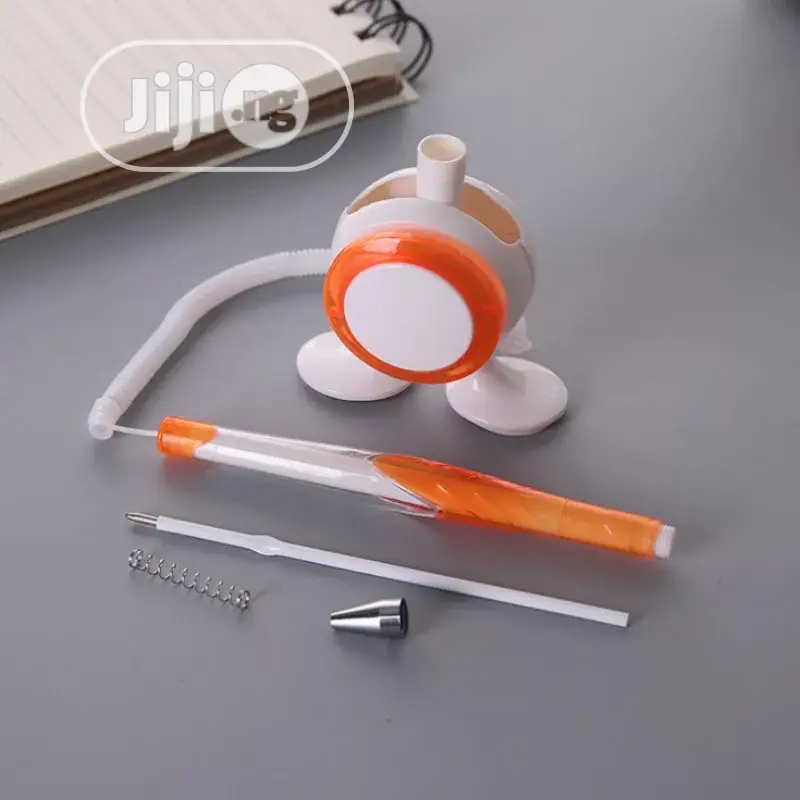 1 Pcs Can Sticky Desk Standing Ballpoint Pen 1pcs