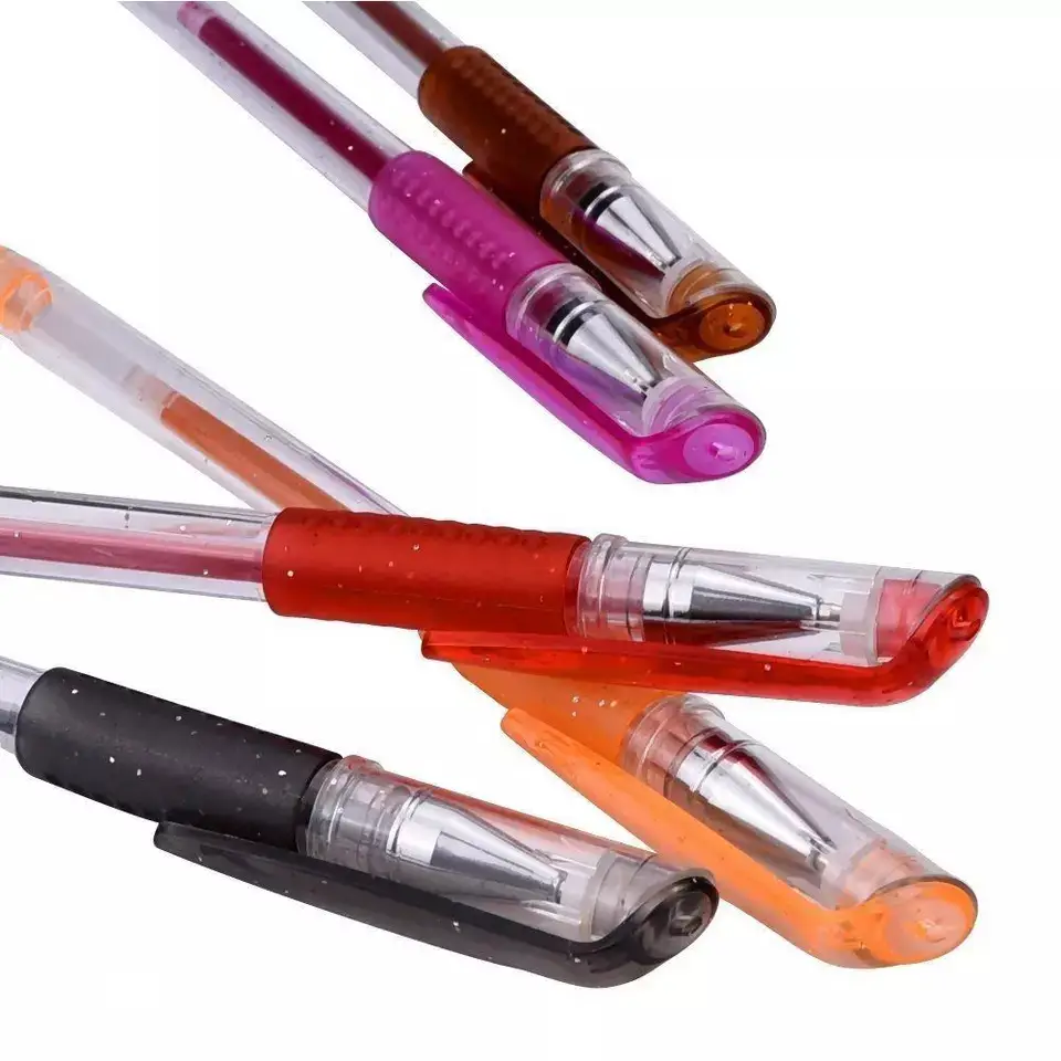 Scented Glitter Gel Pens Set for Coloring Drawing Doodling