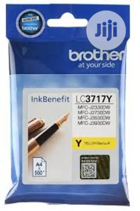 Brother Ink Cartridge Lc3717y
