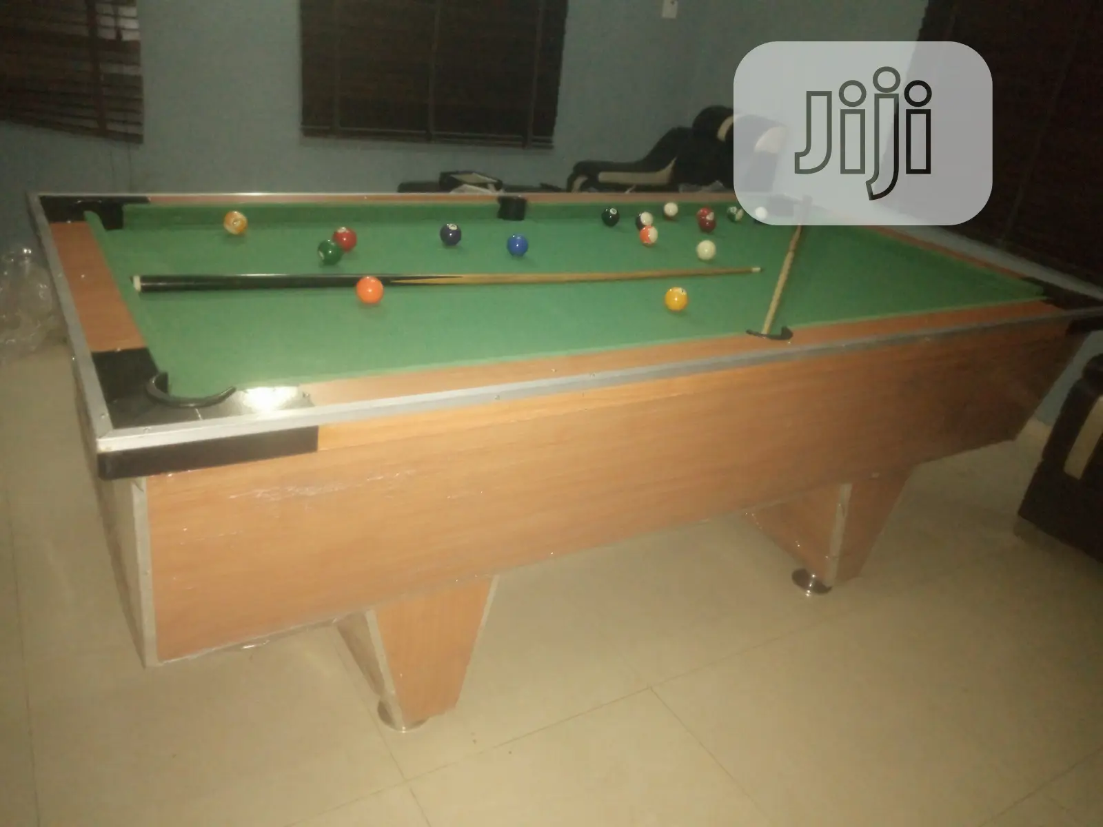 Local Snooker Green Felt With Complete Accessories