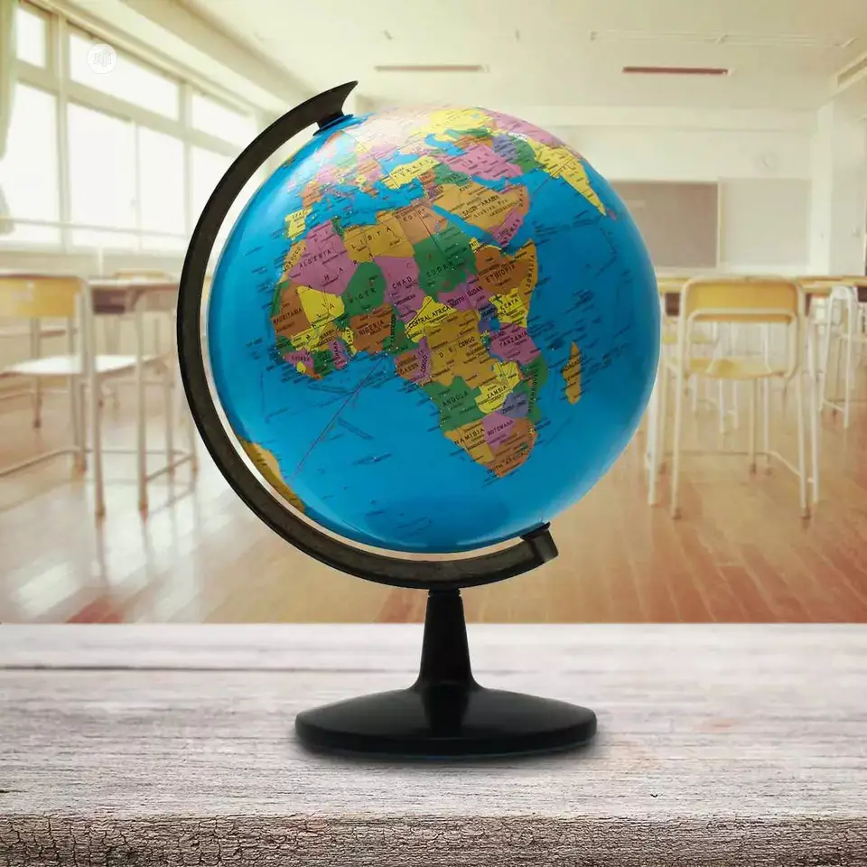 32CM World Earth Globe Map Geography Educational With Stand