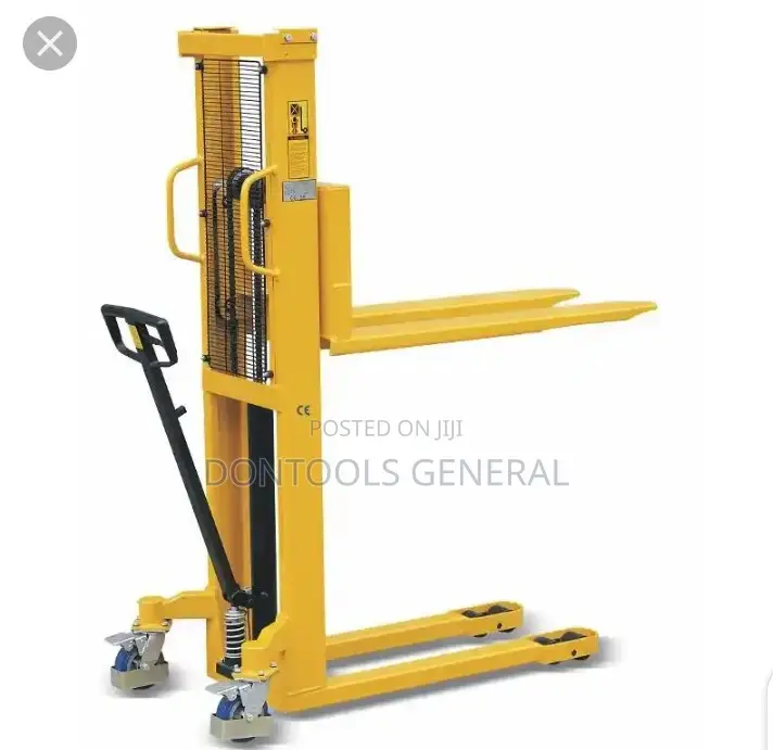 2t Forklift Pallet Truck Manual Hand Stacker For Lifting