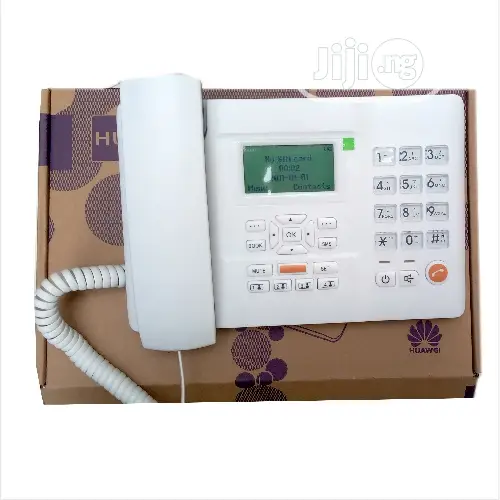 Huawei F501 GSM Table Phone White