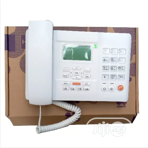 Huawei F501 GSM Table Phone White