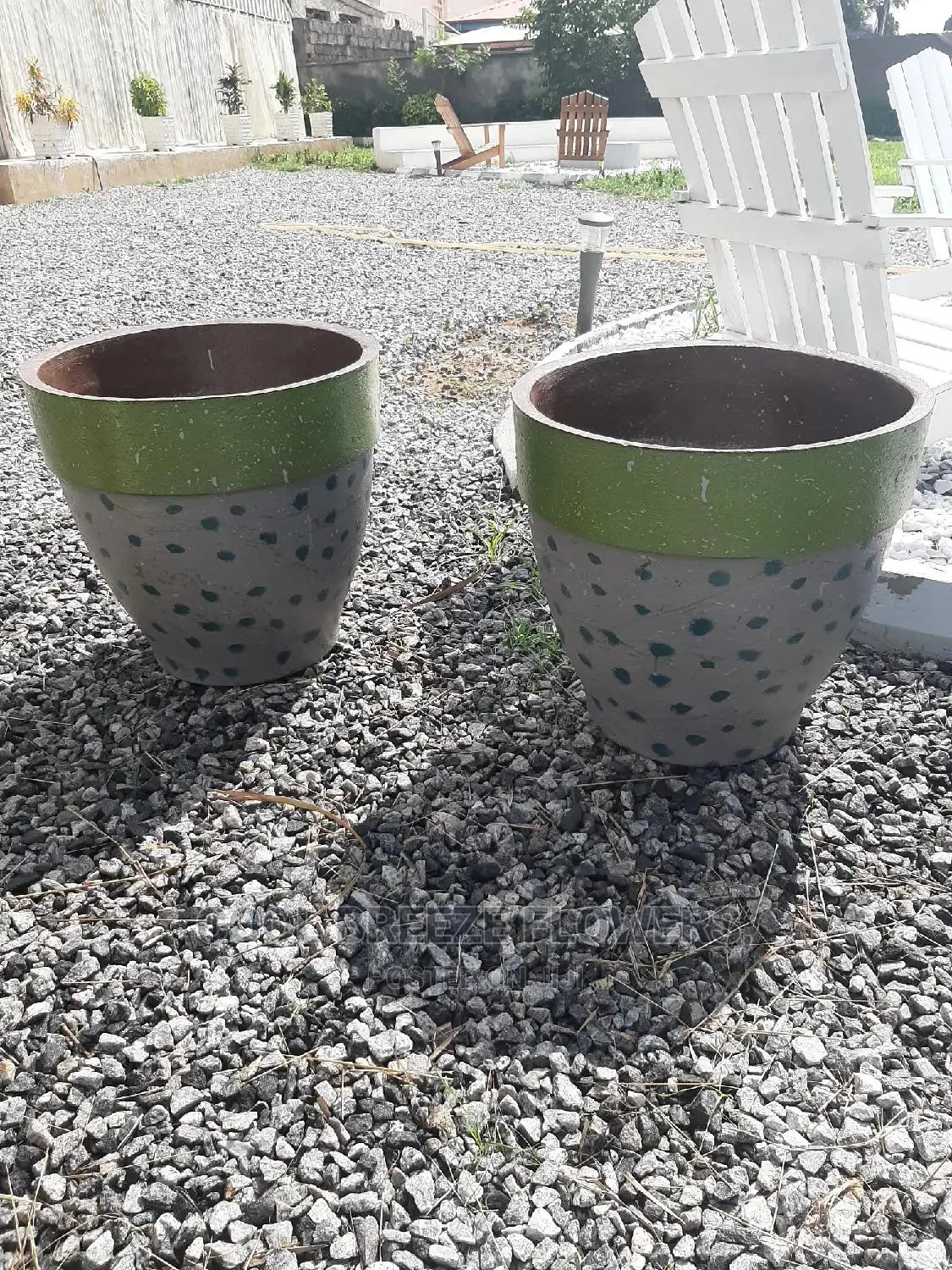 Comcrete Pots