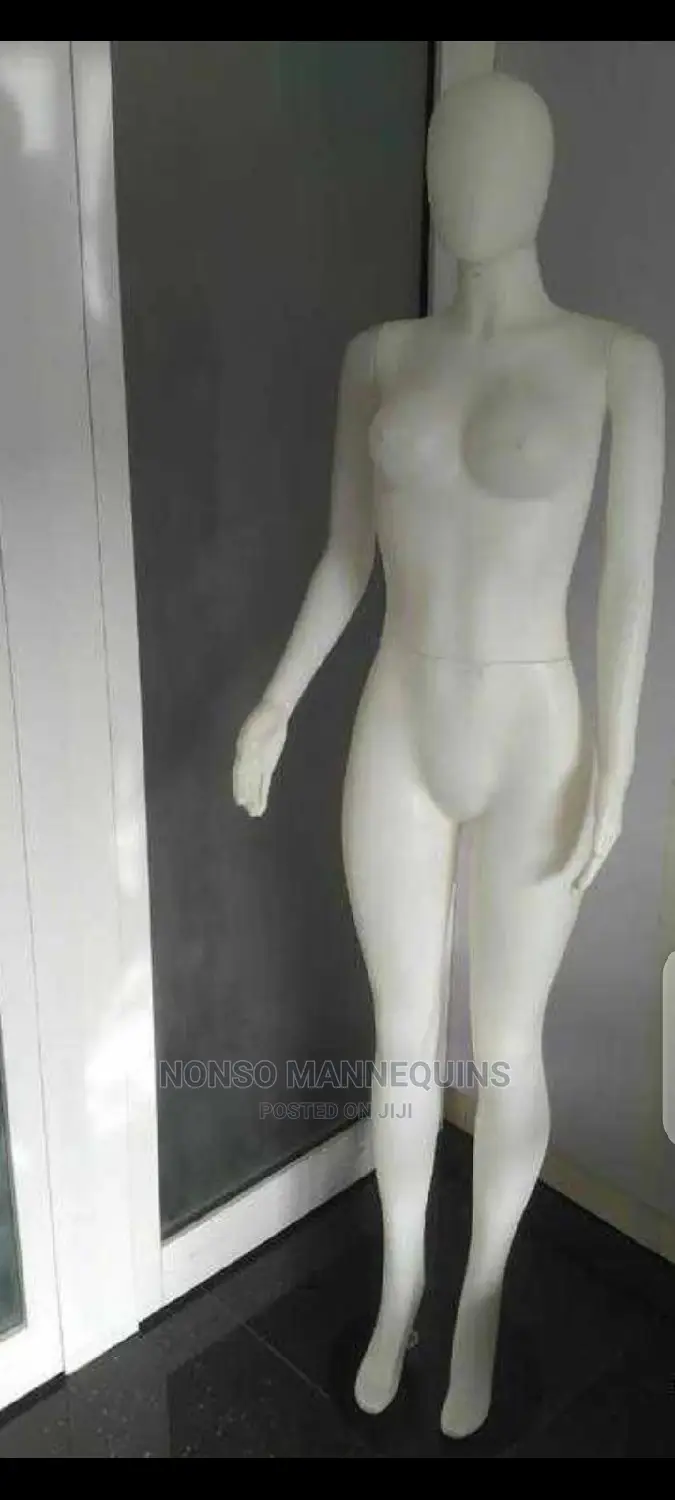 Plastic Egg Face Mannequin