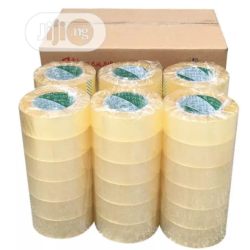 130yards Transparent 48m Tape Strong Glue Seal Tape Sealant