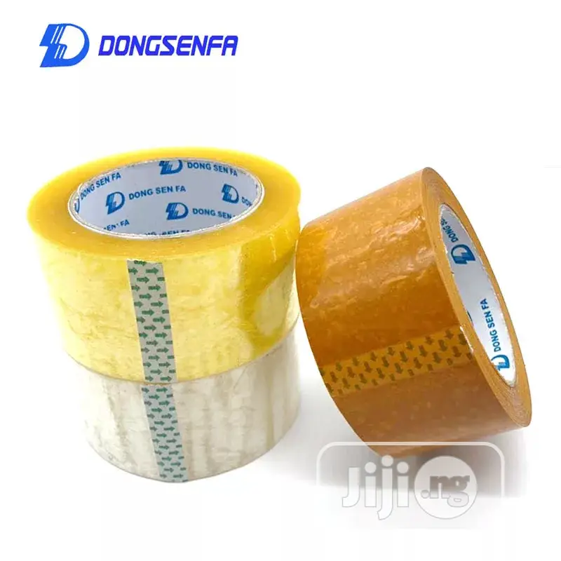 130yards Transparent 48m Tape Strong Glue Seal Tape Sealant