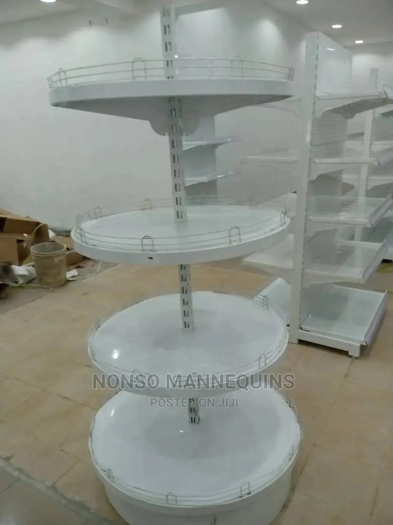 4 Steps Circular Display Shelve