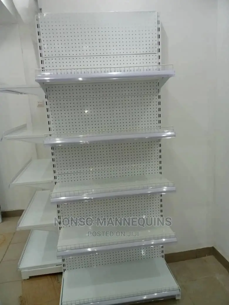 Metal Supermarket Display Shelves