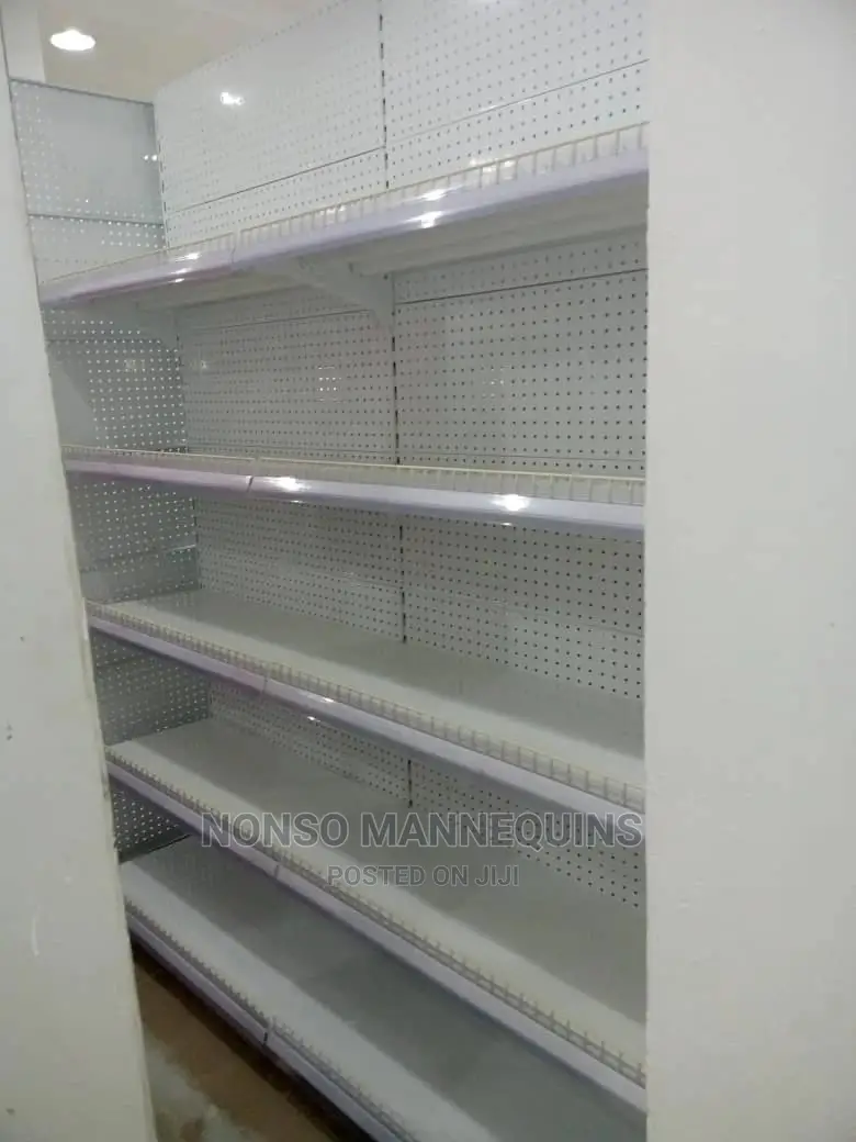 Metal Supermarket Display Shelves